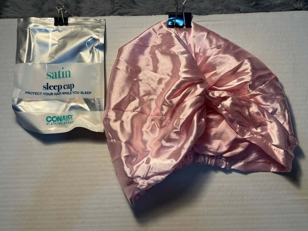 Conair Satin Sleep Cap Pink